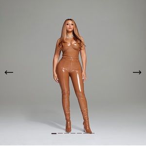 Brand new Ivy Park latex pants